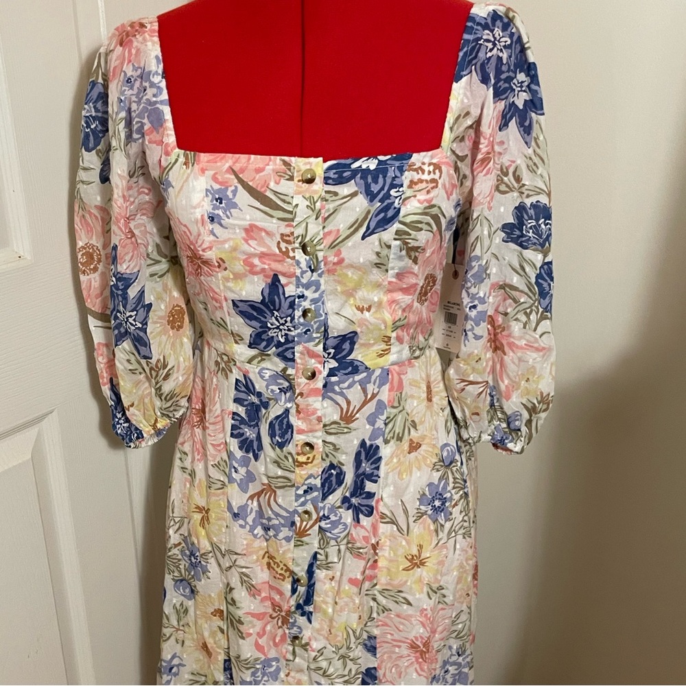 BRAND NEW Billabong “Dreamer” Button-up maxi dress.